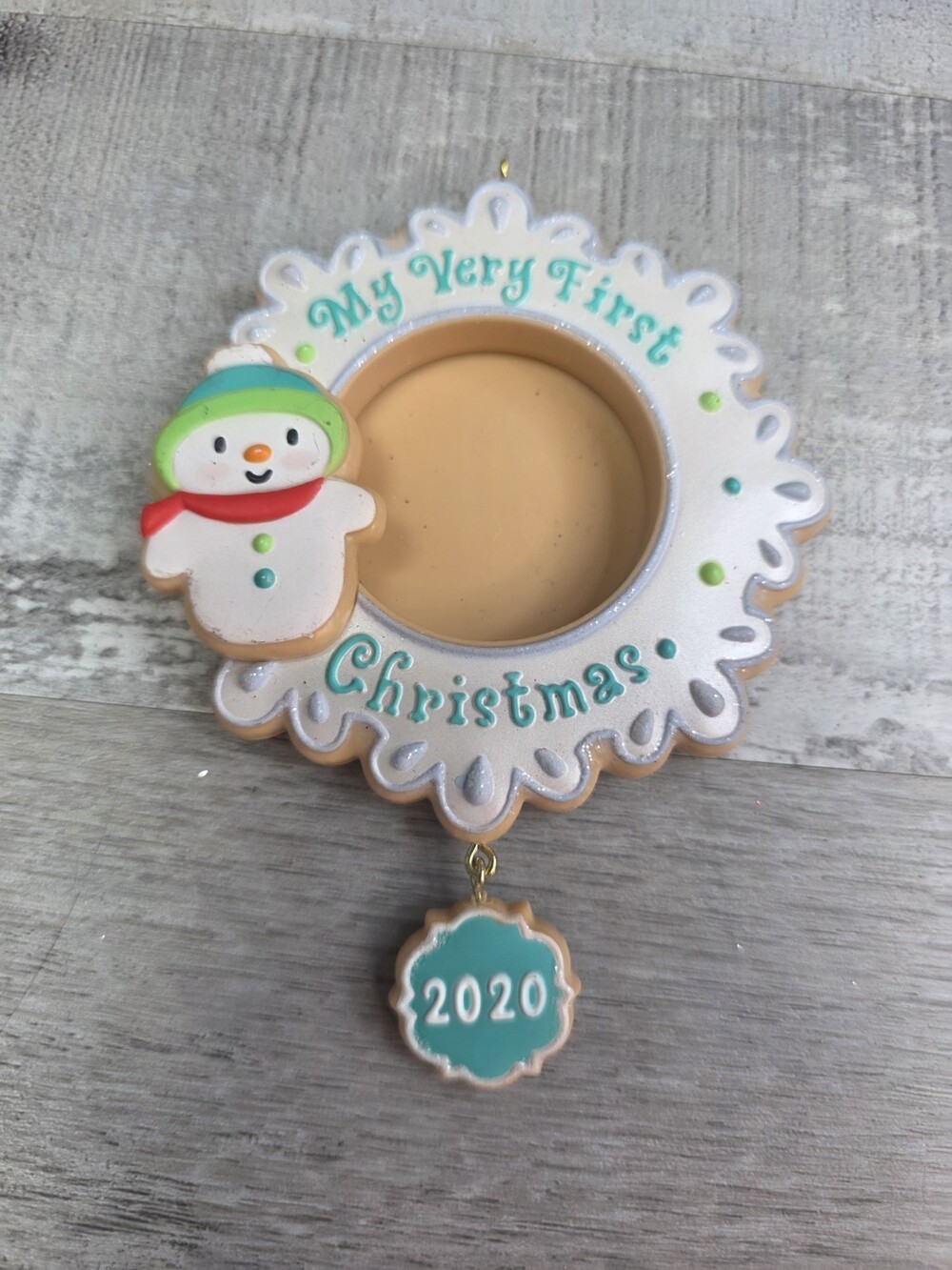 Hallmark Ornament 2020 My Very First Christmas BABY'S First CHRISTMAS Photo 281c